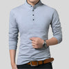 LONG SLEEVE V-NECK T-SHIRT